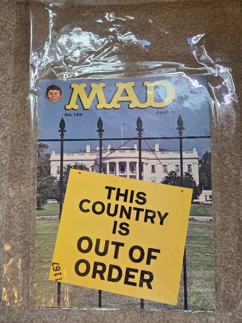 Vintage MAD Magazine, April '71